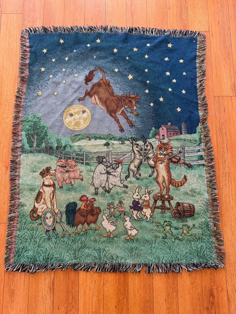 Humpty Dumpty Nursery Rhyme Tapestry.